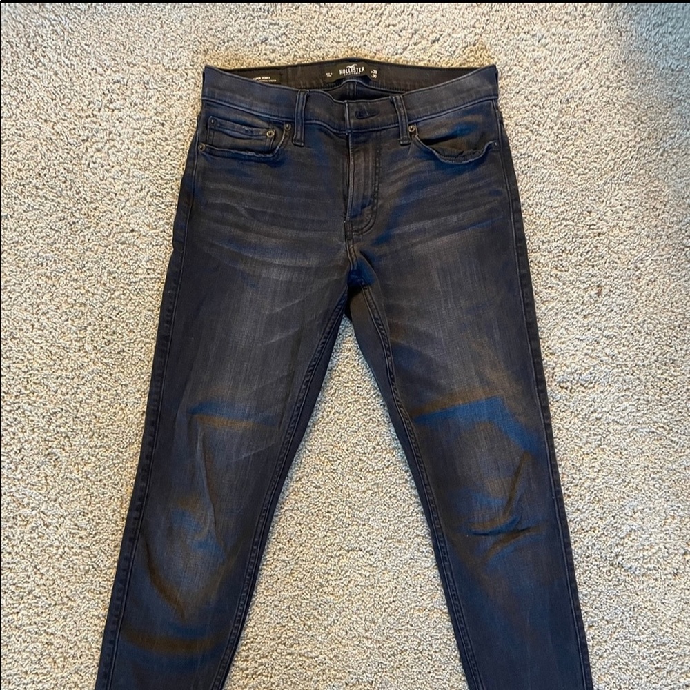 Black Washed Skinny Jeans